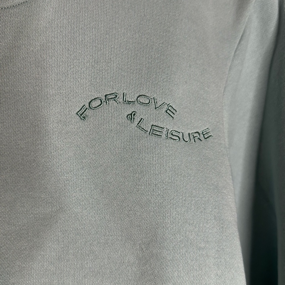 For Love and Lemons Cropped Crewneck Sweatshirt XS NWT - Picture 3 of 10